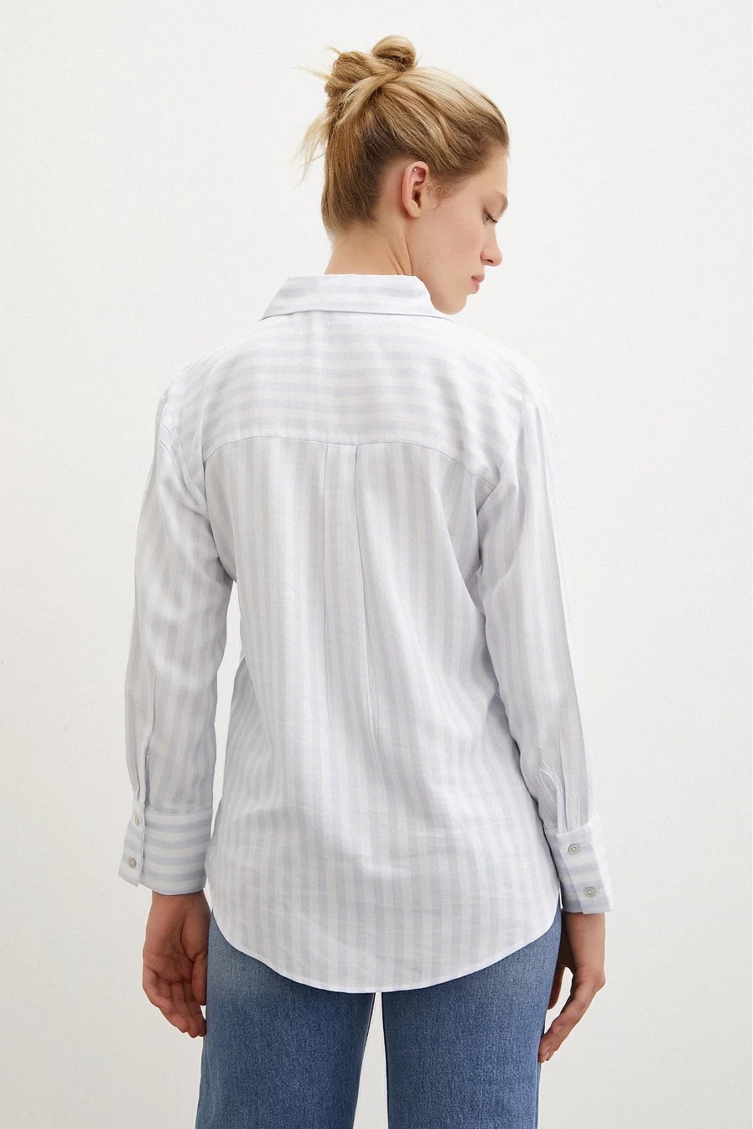 Striped Shirt Blue