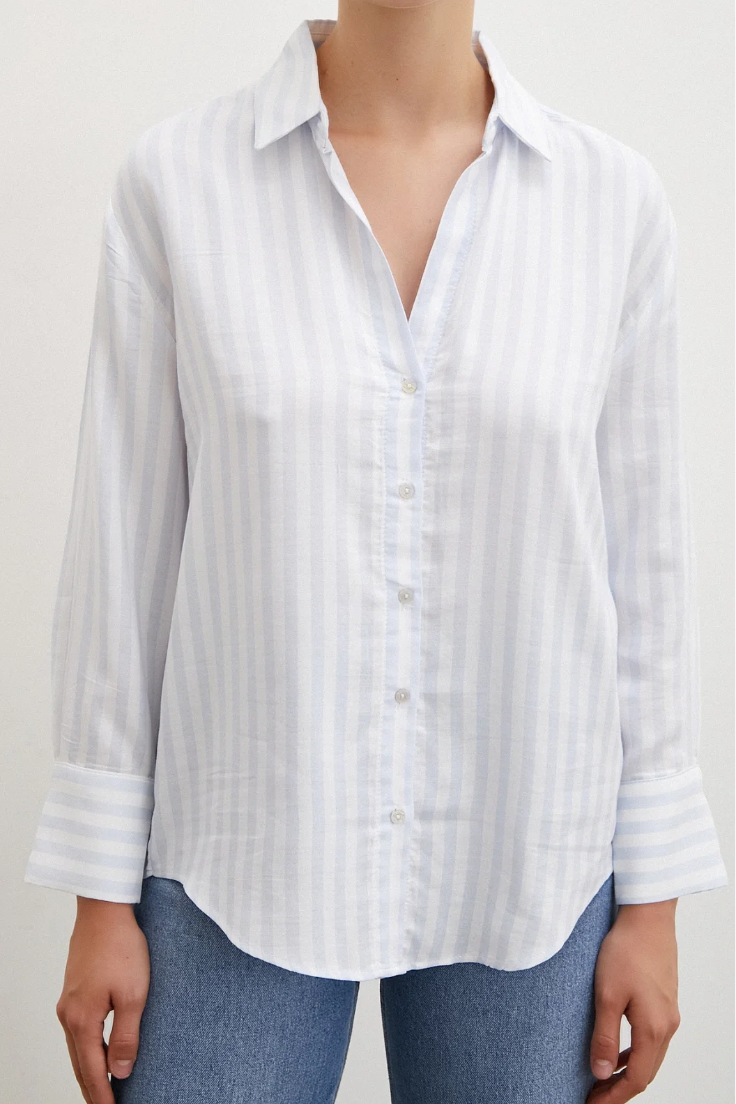 Striped Shirt Blue
