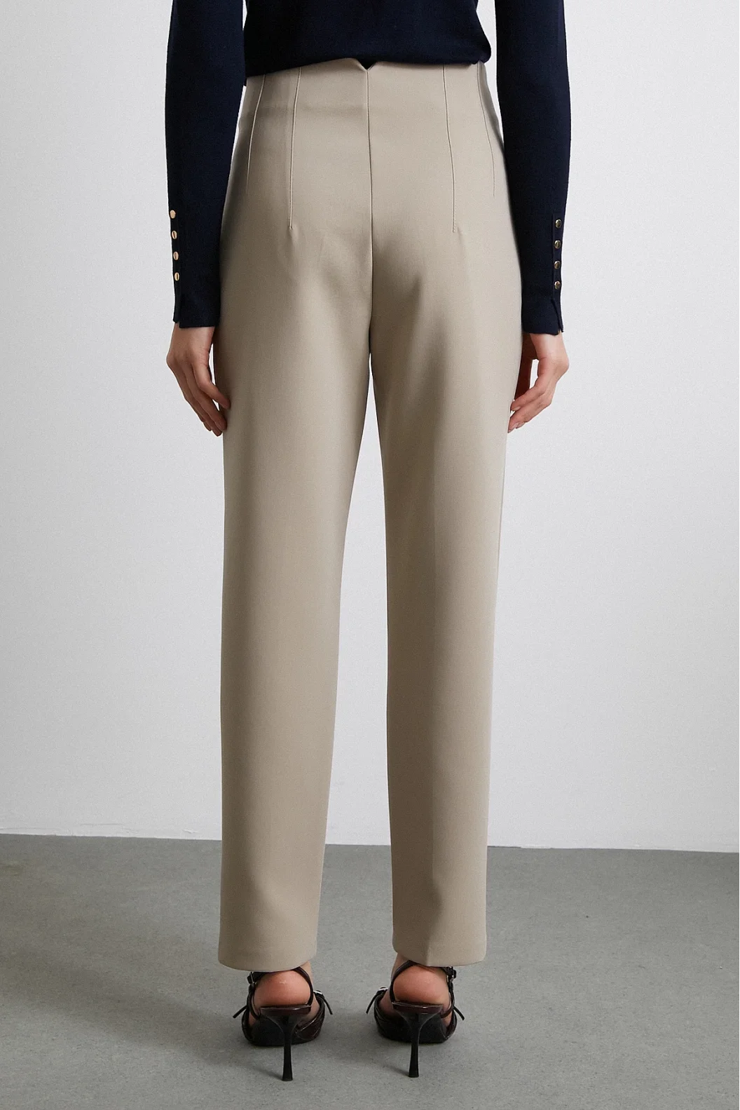 Skinny Stoffhose Marder