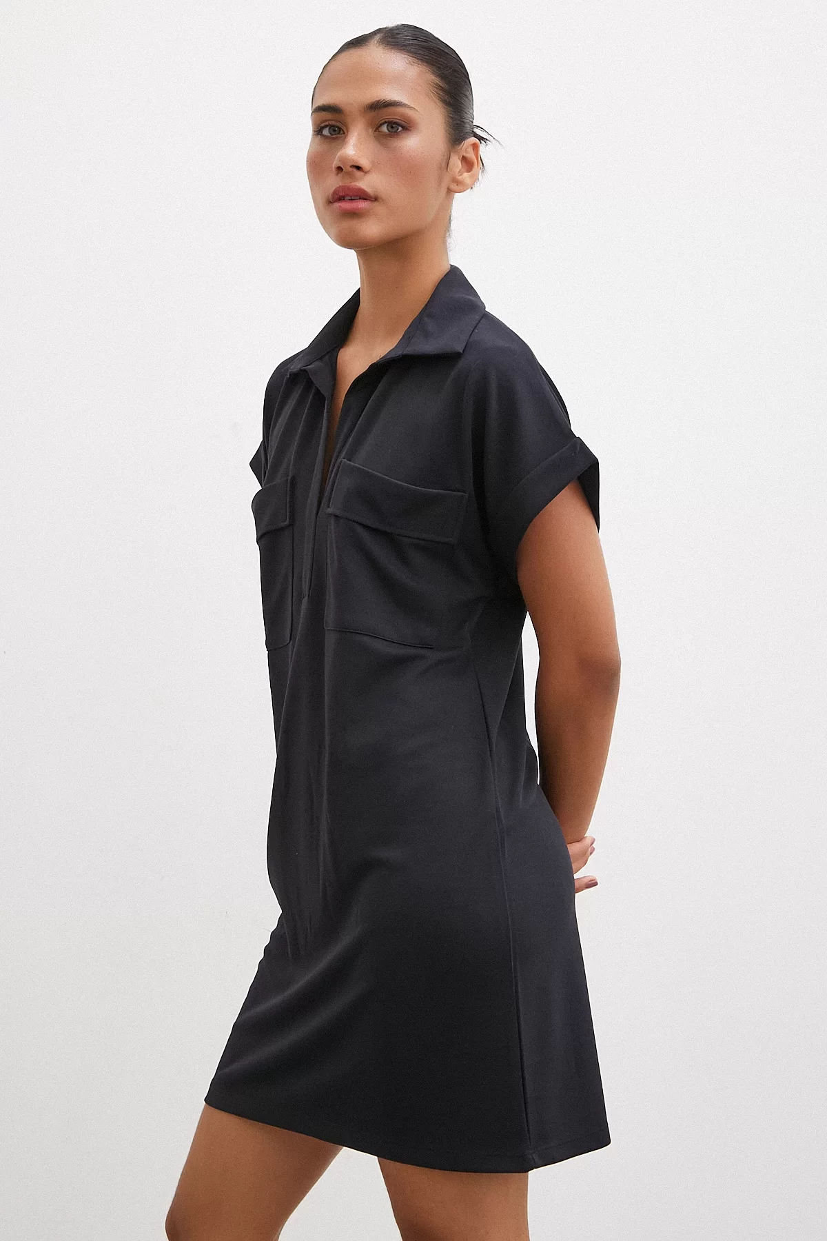 Pocket Dress Black