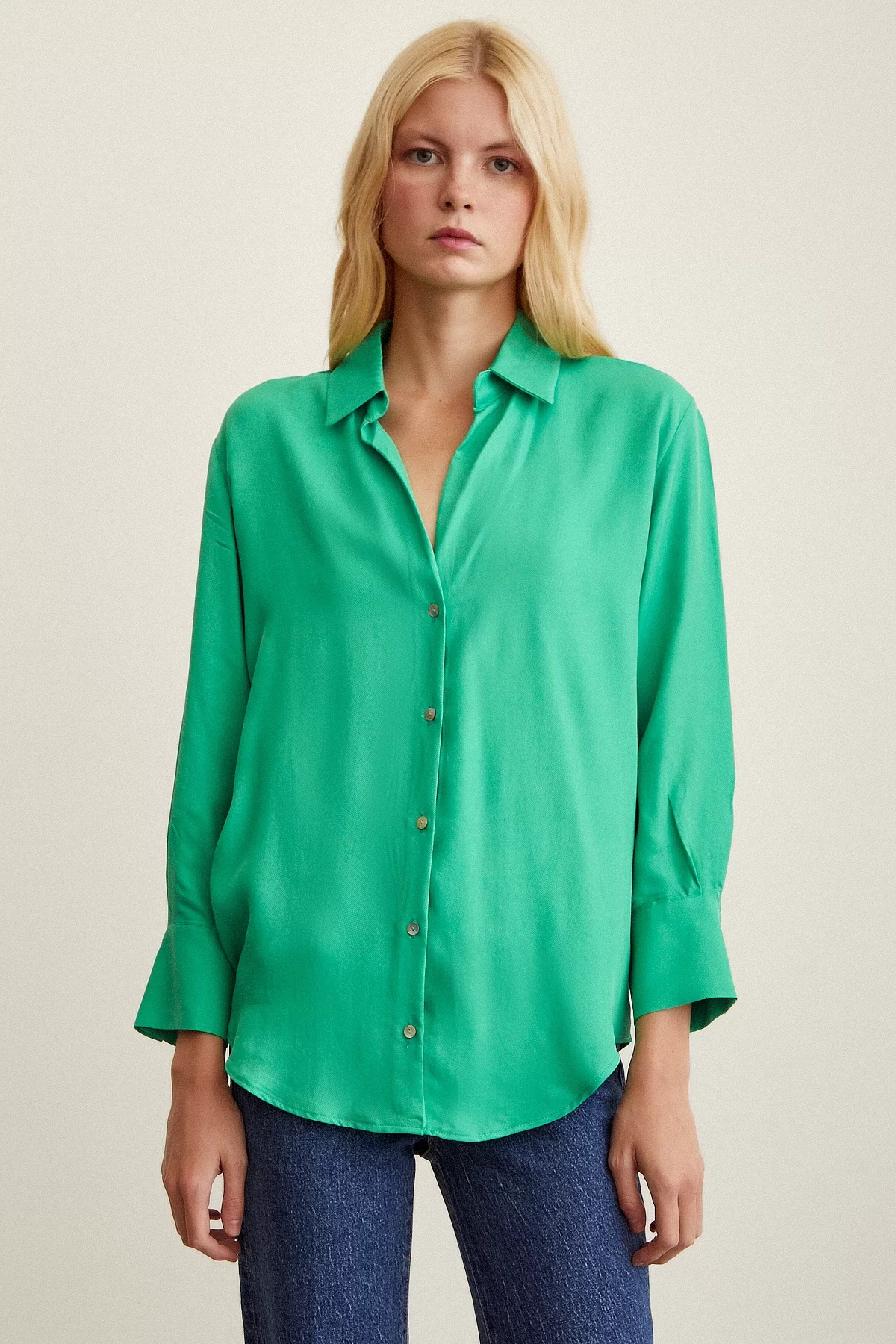 Modal Shirt Green