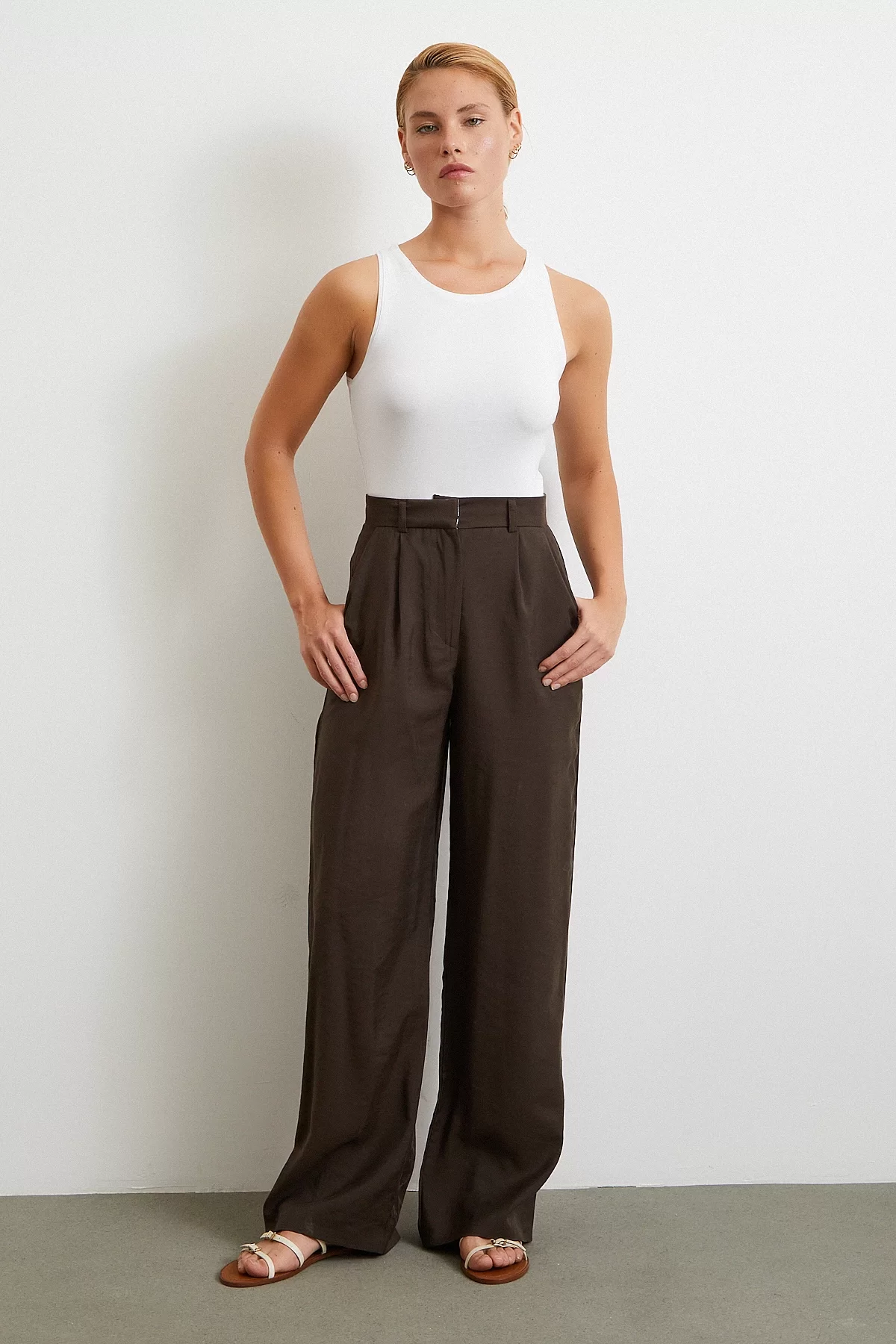 Basic Crop Top Beyaz