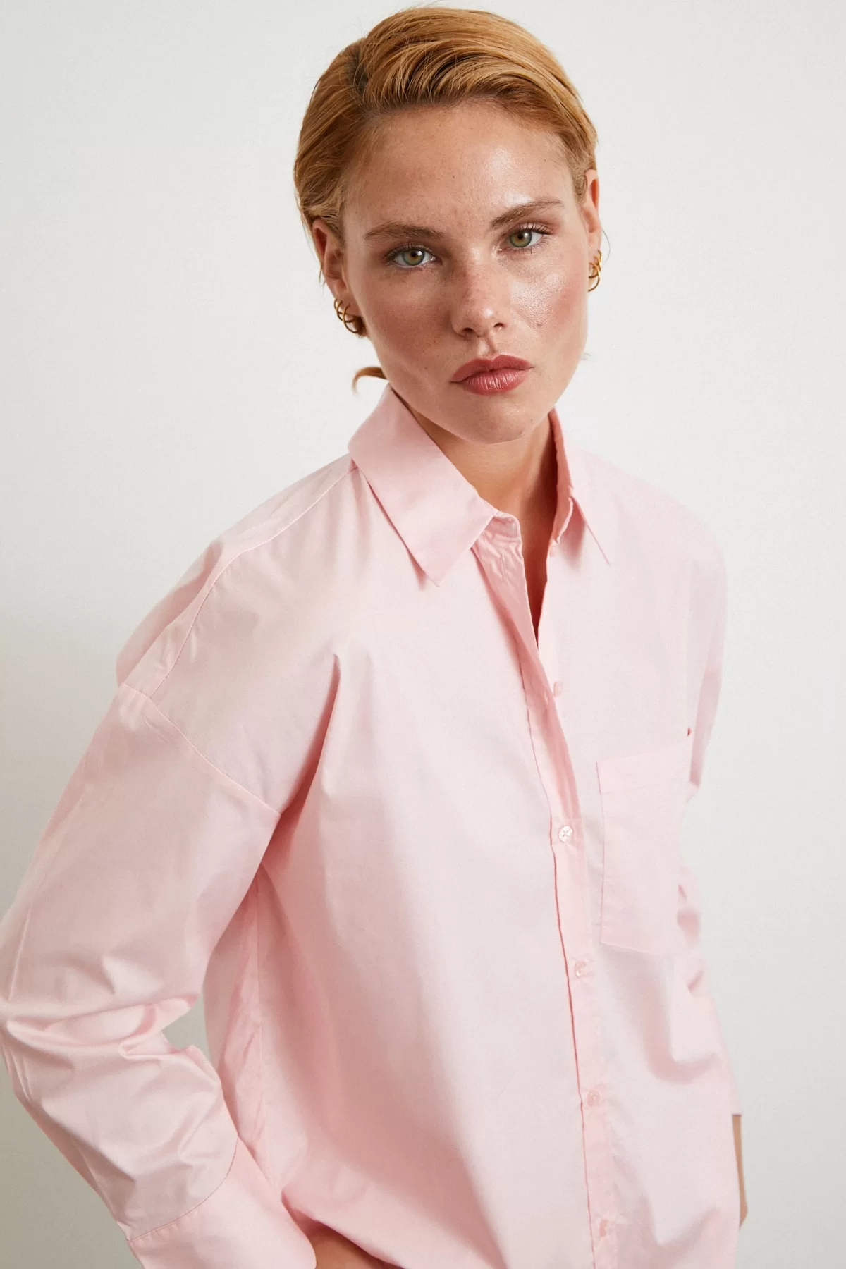 Cotton Classic Shirt Pink