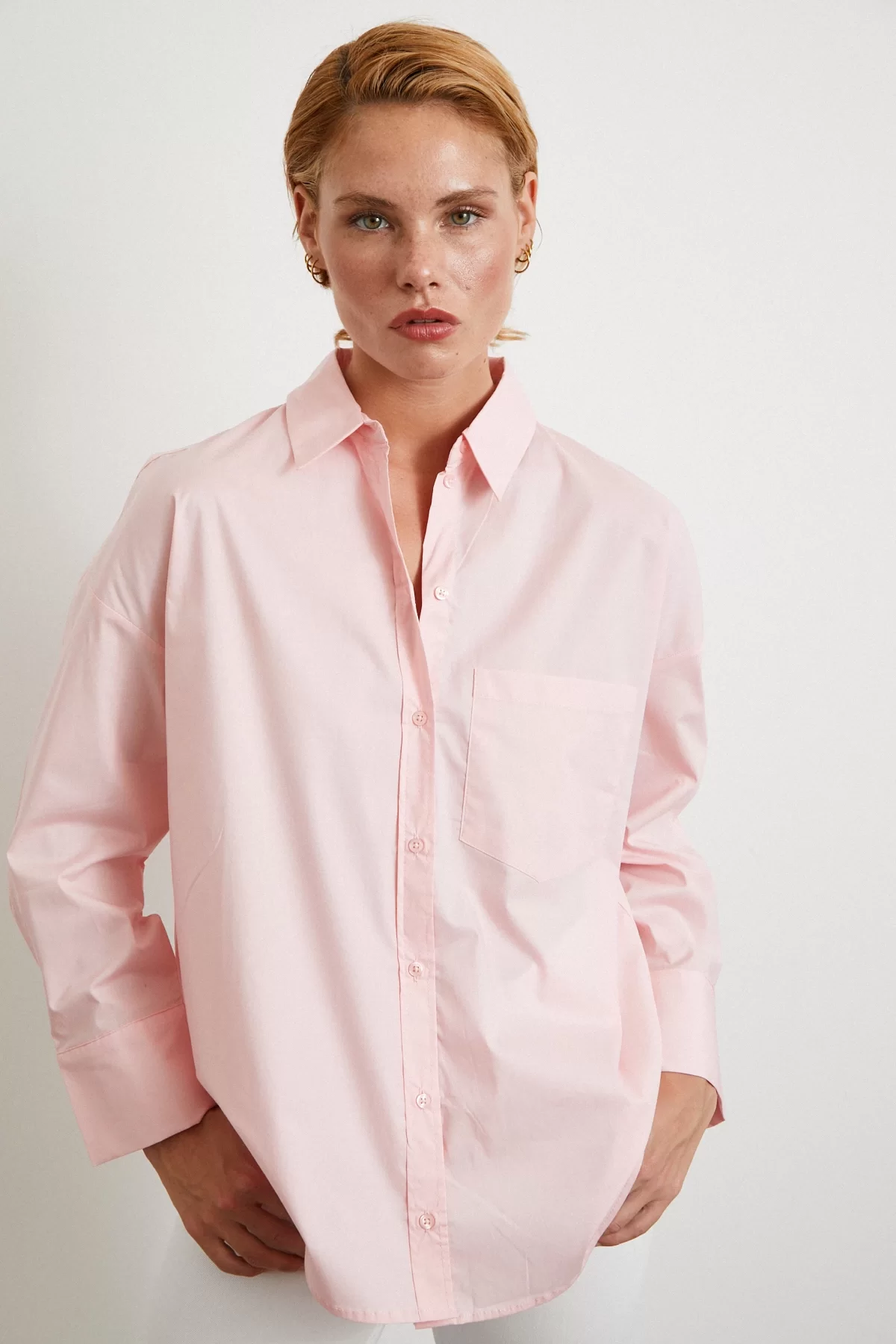 Cotton Classic Shirt Pink