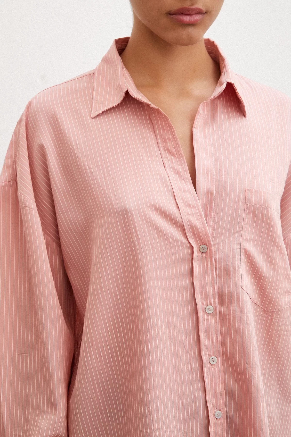 Striped Shirt with Pocket