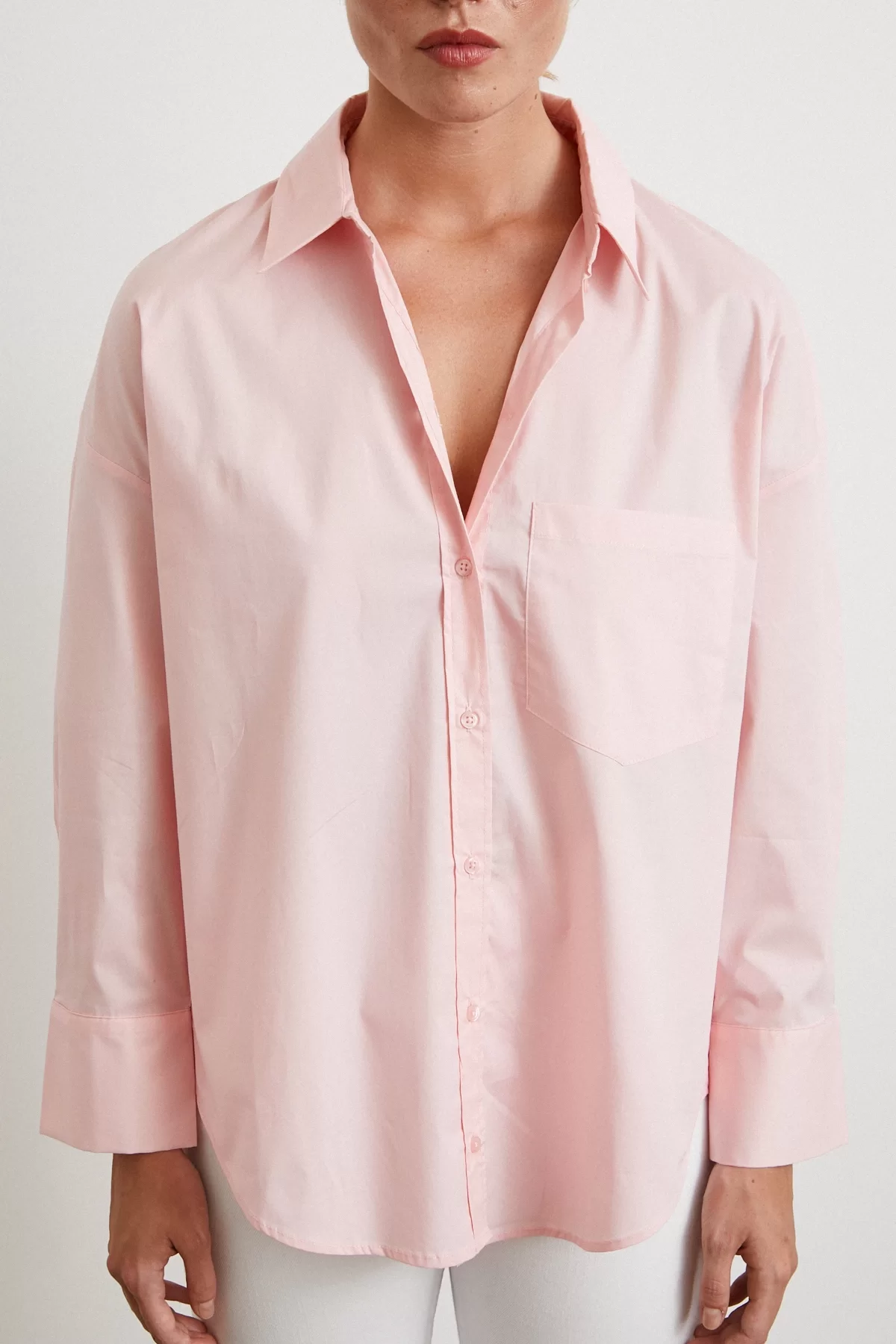 Cotton Classic Shirt Pink