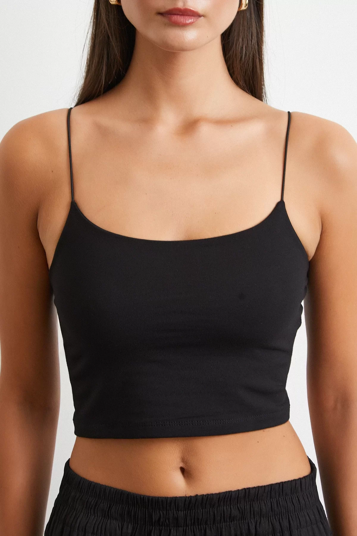 Lastik Askılı Top Siyah
