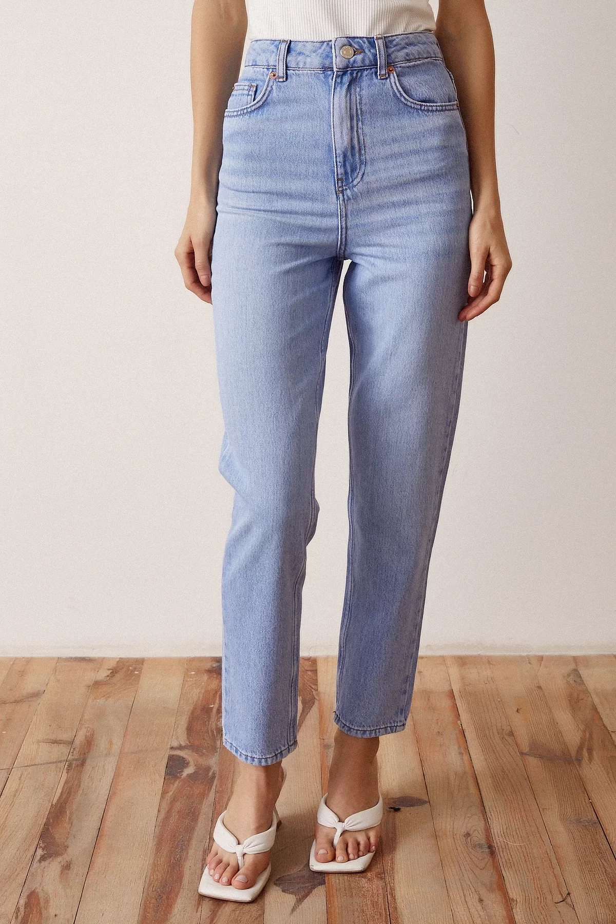 Skinny Fit Denim Jeans Blue