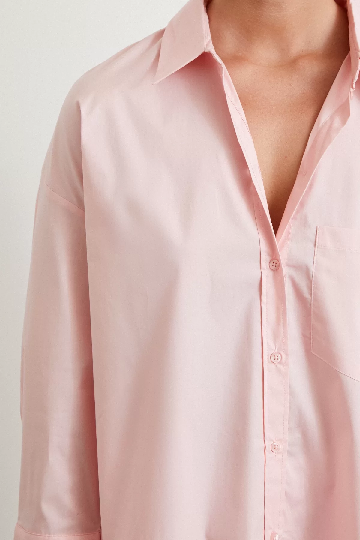 Cotton Classic Shirt Pink