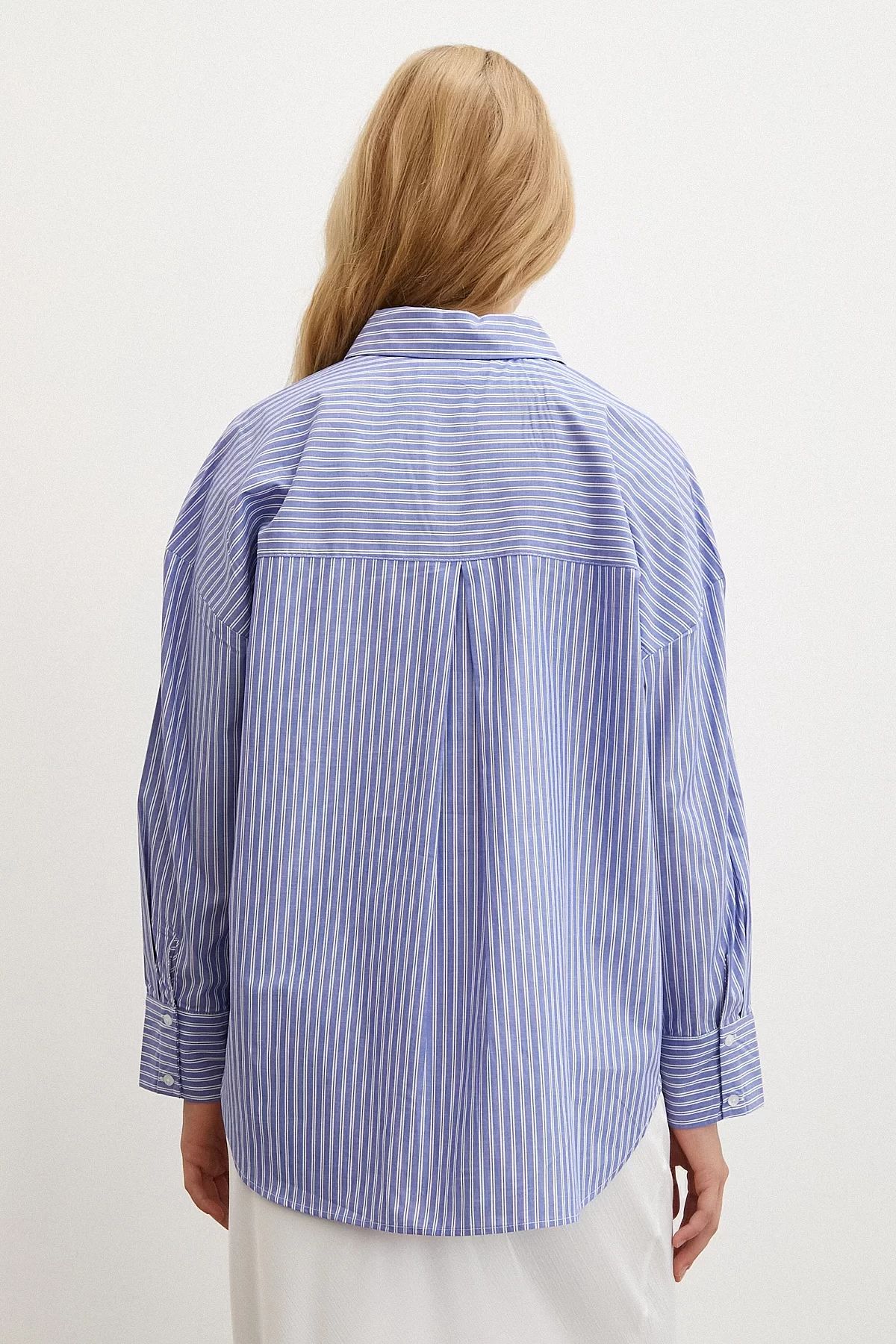 Striped Shirt Blue