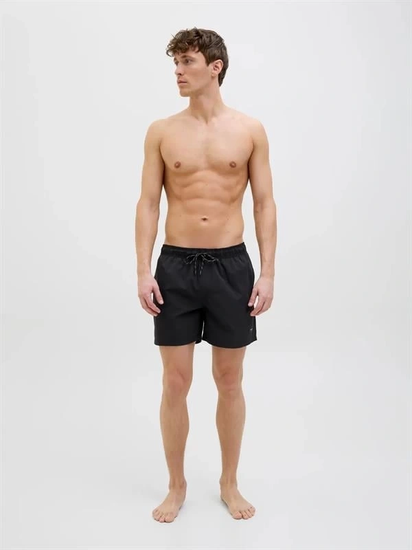 12272776 ASTARLI HIZLI KURUYAN ERKEK DENİZ SHORT SİYAH