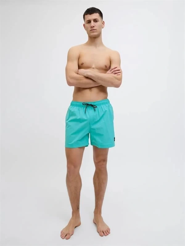 12272776 ASTARLI HIZLI KURUYAN ERKEK DENİZ SHORT TURKUAZ