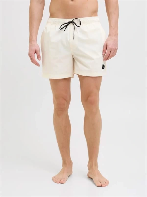 12272776 Hızlı Kuruyan Çift Cepli Erkek Deniz Short Krem