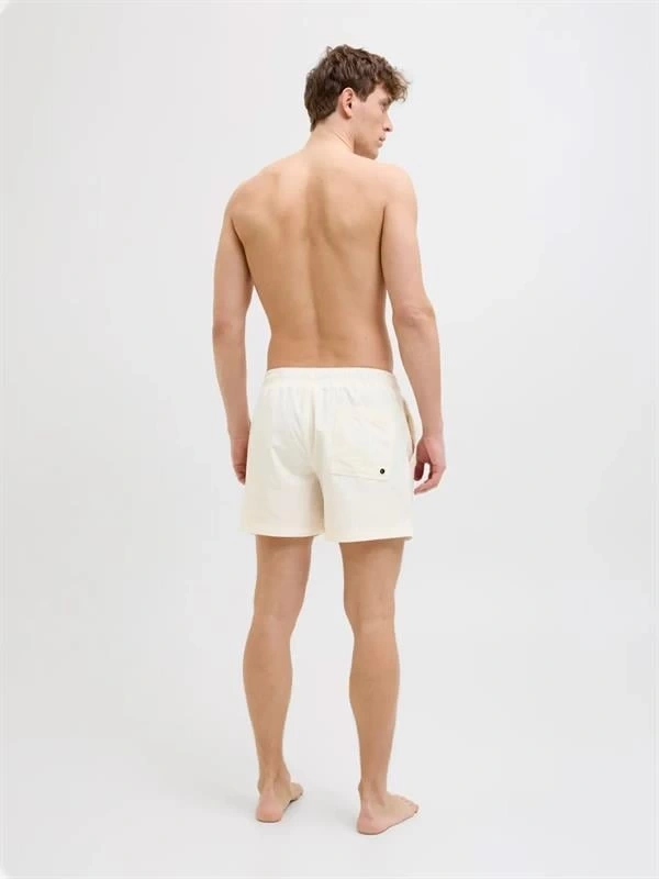 12272776 Hızlı Kuruyan Çift Cepli Erkek Deniz Short Krem