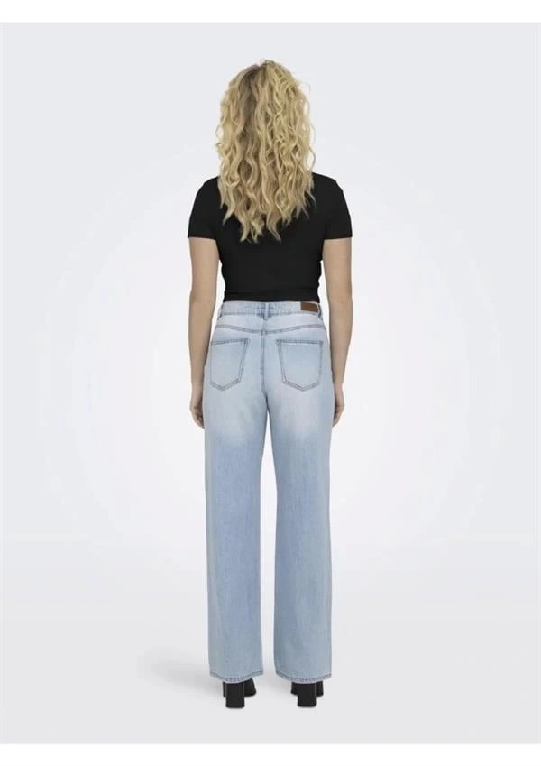 15311891 Likralı Fitilli Crop Kadın T-Shirt Siyah