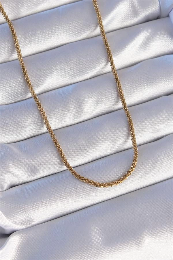 316L Çelik Gold Renk Kolye