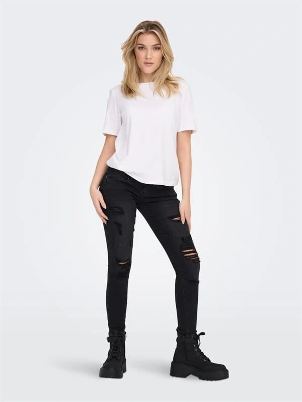 Basic Solıd Color T-Shirt