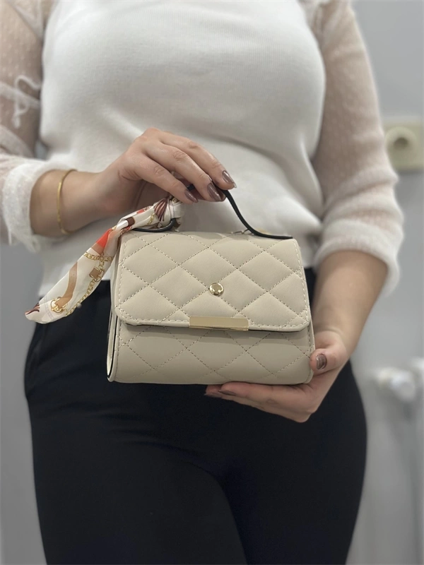 Bej cilt zoje çanta