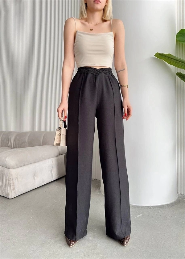 Beli çapraz pantolon