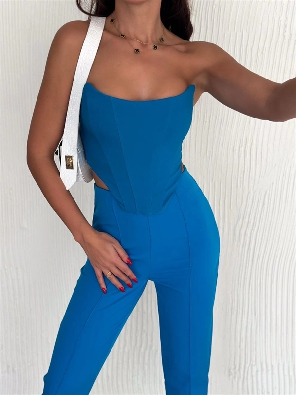 Büstiyer pantolon takım s1011