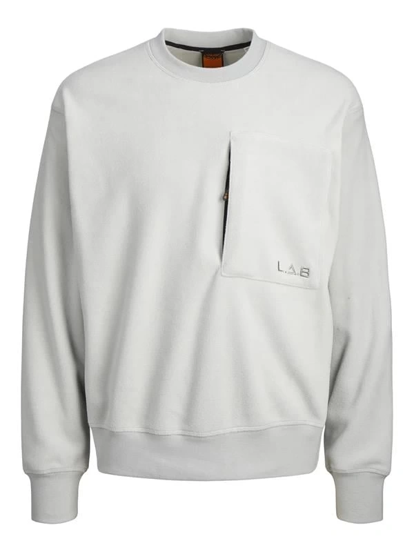 Cep Detaylı Polar Sweatshirt