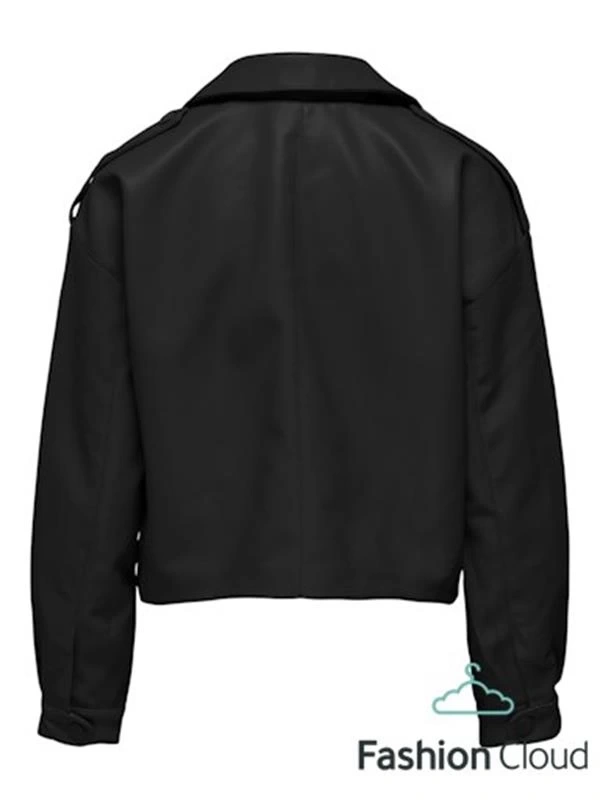 Cep Ve Kemer Detalı Soft Deri Ceket