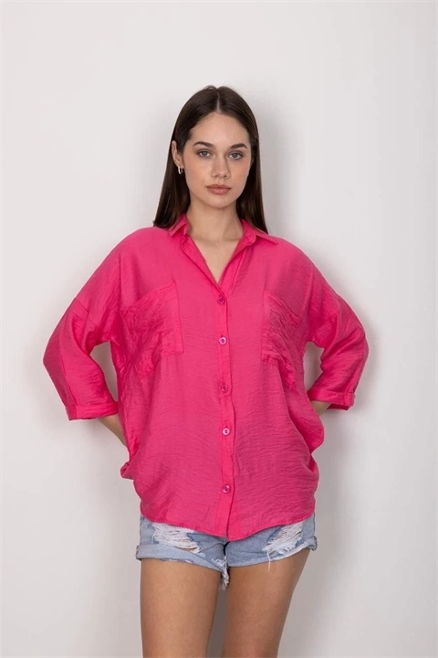 Cepli salaş gömlek t1010