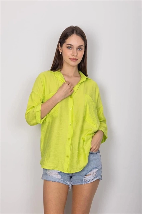 Cepli salaş gömlek t1010