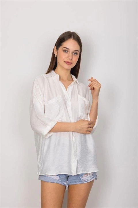 Cepli salaş gömlek t1010