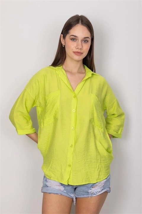 Cepli salaş gömlek t1010