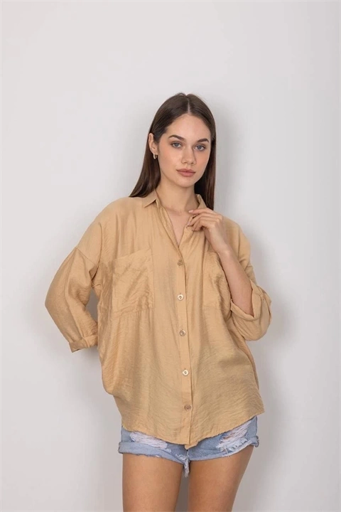 Cepli salaş gömlek t1010