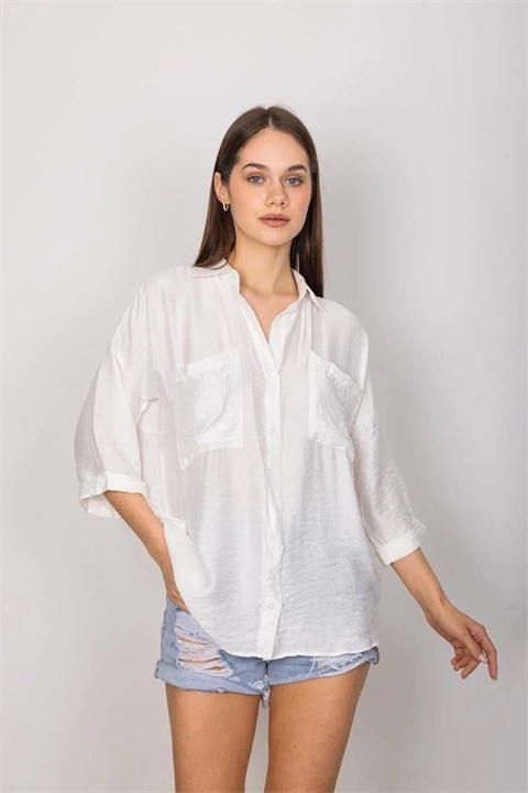 Cepli salaş gömlek t1010