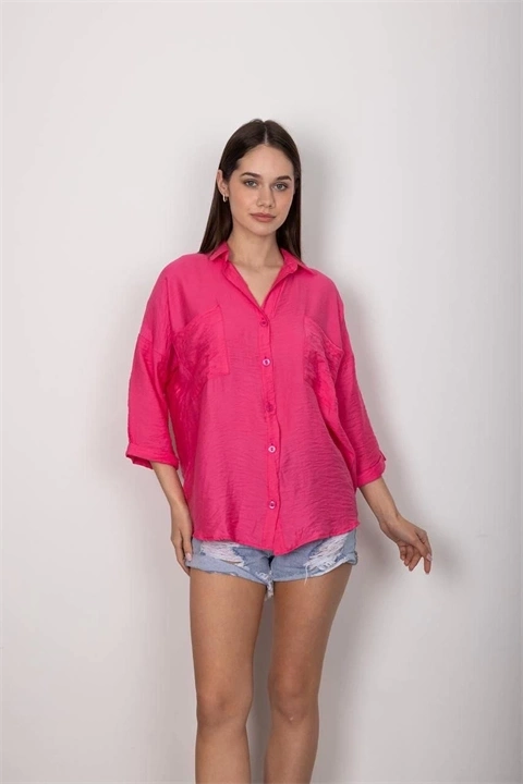 Cepli salaş gömlek t1010