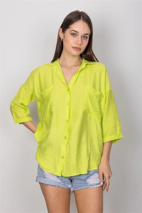 Cepli salaş gömlek t1010