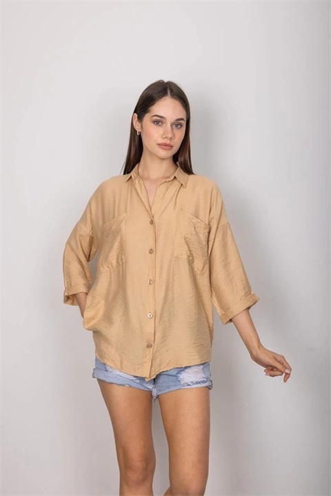 Cepli salaş gömlek t1010