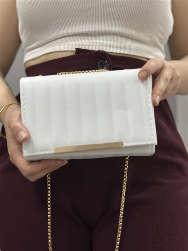 Cessi beyaz cilt çanta