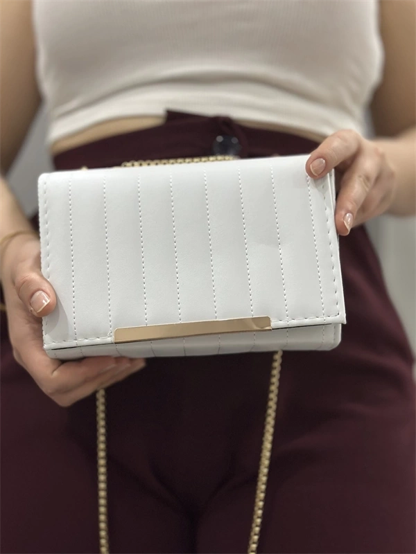 Cessi beyaz cilt çanta