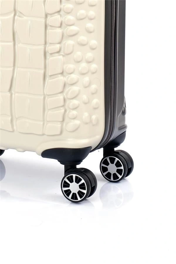 Çift Teker Slikon Kırılmaz Valiz