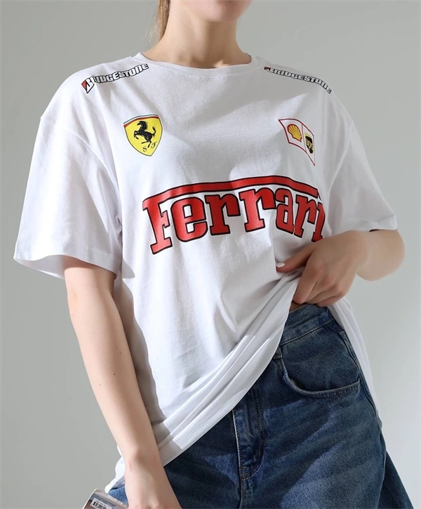 Fer Baskılı Kadın T-Shirt