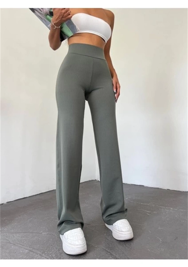 Fitilli Palazzo Pantolon Gri