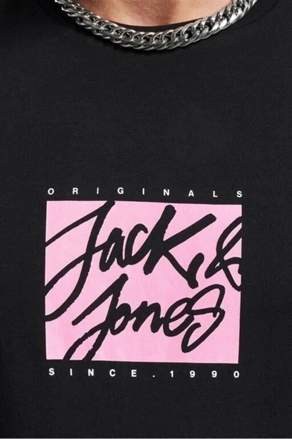 Fitted Erkek Baskılı T-Shirt