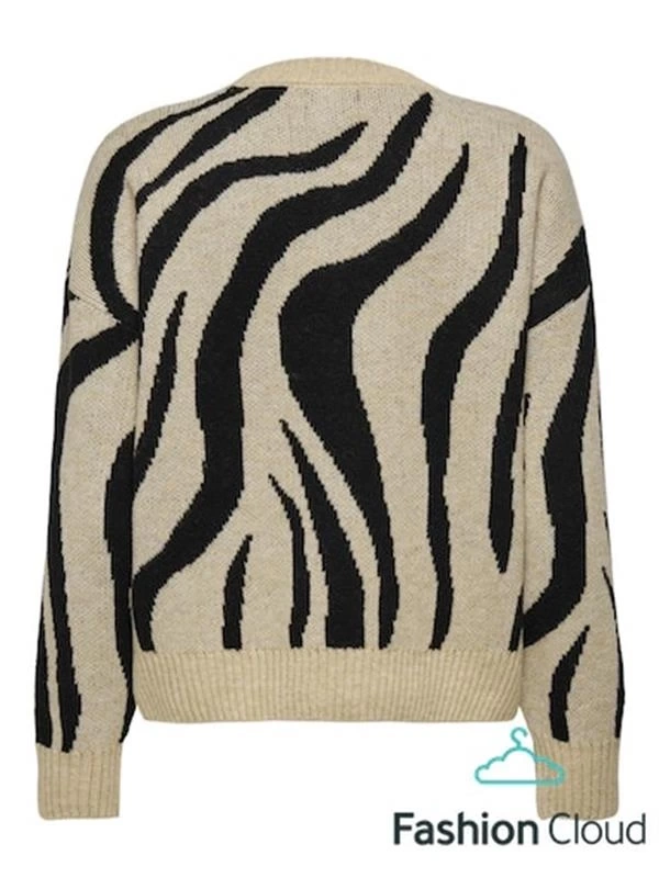 Frektal Desen Bayan Yün Kazak