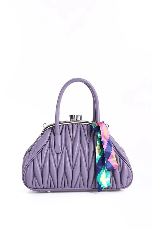 Fular Detaylı Kadın Çanta