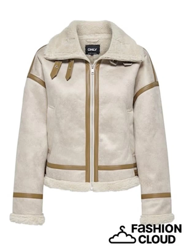 İçi Polar Su Geçirmez Nubuk Kadın Ceket