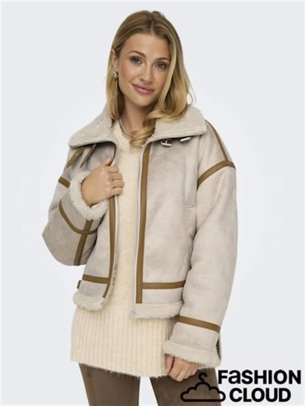 İçi Polar Su Geçirmez Nubuk Kadın Ceket