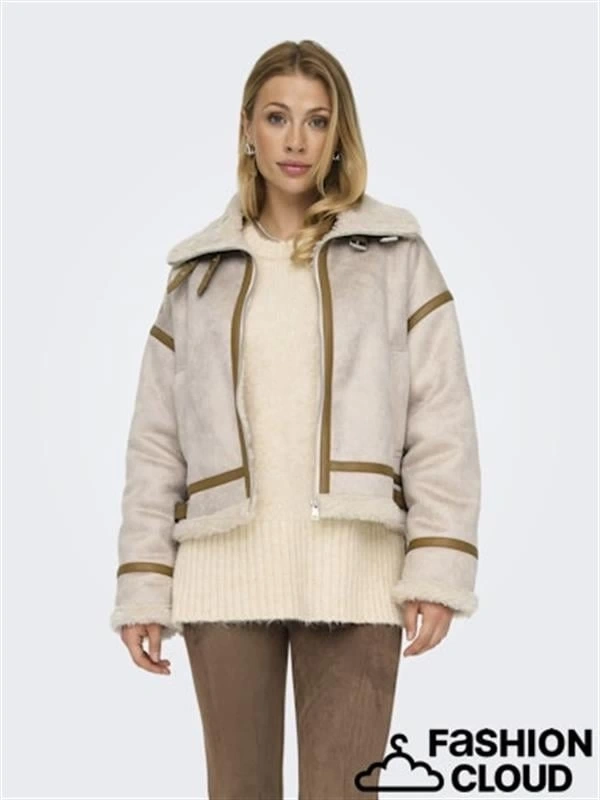 İçi Polar Su Geçirmez Nubuk Kadın Ceket