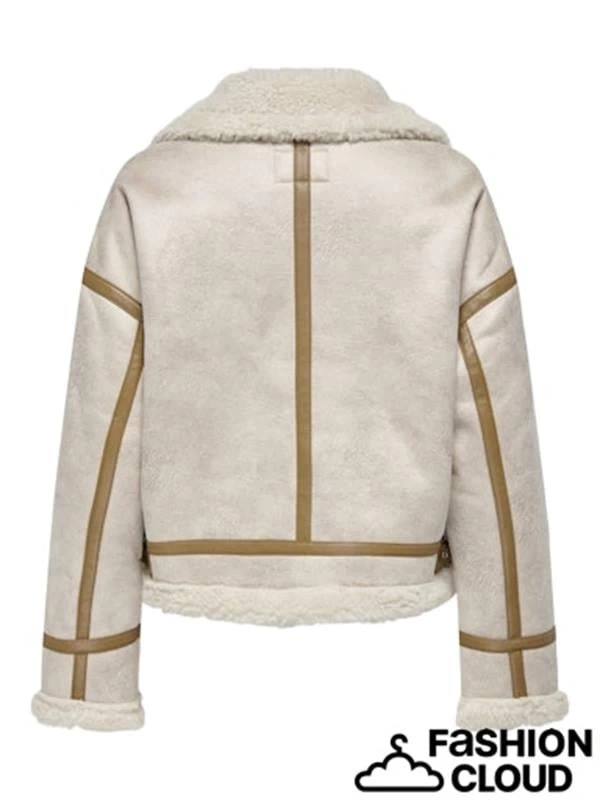 İçi Polar Su Geçirmez Nubuk Kadın Ceket