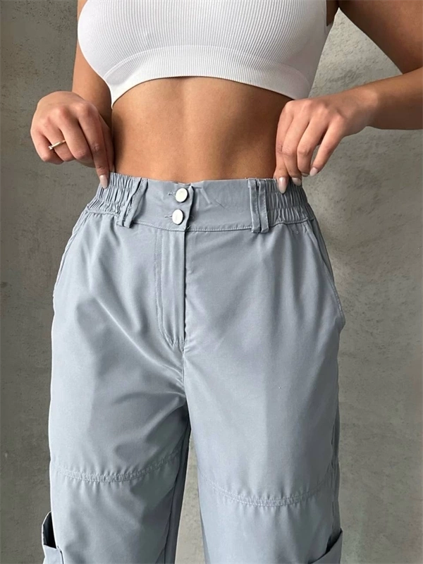 Jogger lastik paça pantolon