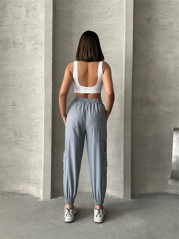 Jogger lastik paça pantolon