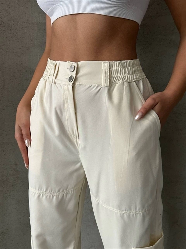 Jogger lastik paça pantolon